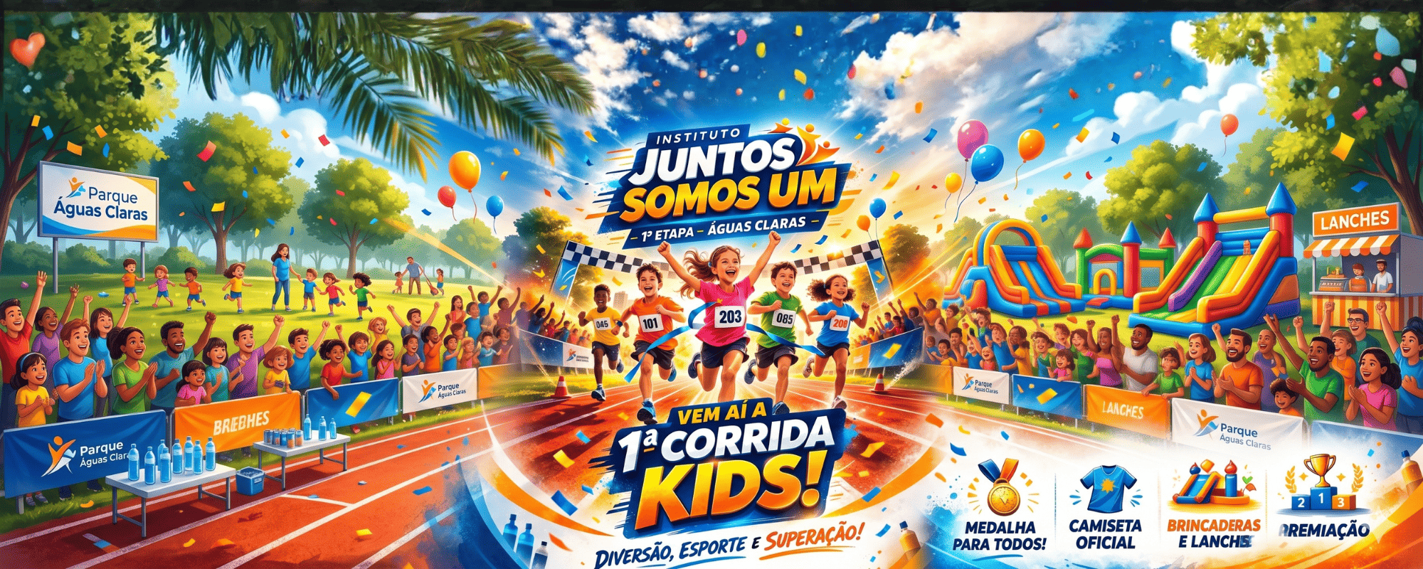 1° Corrida kids